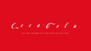 La distancia entre las letras de Coca Cola, todo un símbolo 