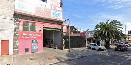 La Distribuidora Central Oeste, donde acribillaron al empresario