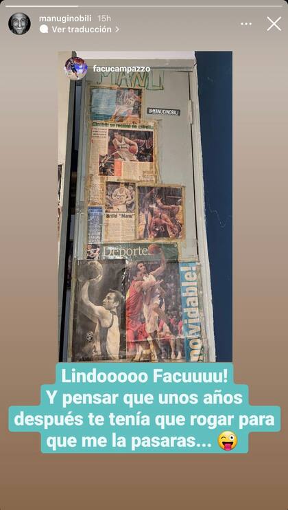 La divertida respuesta de Manu