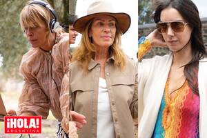 LA DJ Anita Álvarez de Toledo le puso música al evento (izquierda). La paisajista Ana Luisa Behrens, hija de la diseñadora Carolina Herrera (centro). Clara Echevarrieta, novia de Alejandro Macfarlane, CEO de Camuzzi Gas (derecha).