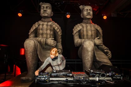 La DJ Loló Gasparini fue la responsable de ponerle sonido a la velada.