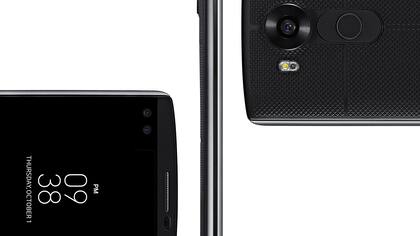 La doble cámara frontal del LG V10