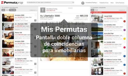 La doble columna que ven las inmobiliarias