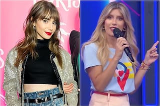 La doble de Emily en París visitó Bienvenidos a bordo y dejó perpleja a Laurita Fernández