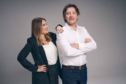 La doctora Lilian Demarchi y el doctor Cristian Sánchez Saizar.