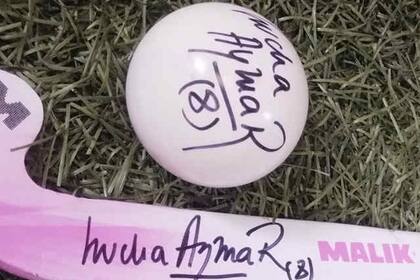 La donación de Lucha Aymar para la campaña "Dale al Campeón"