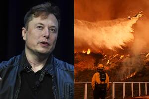 La donación que realizó Elon Musk para los afectados de los incendios en California