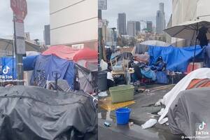 La dramática situación en las calles de California parece no tener fin