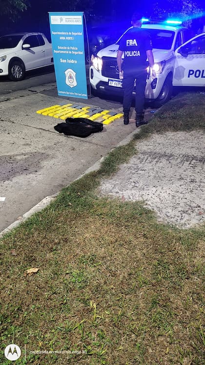 La droga secuestrada