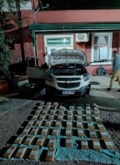 La droga secuestrada