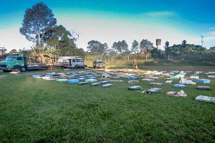 La droga fue interceptada en la localidad misionera de Eldorado