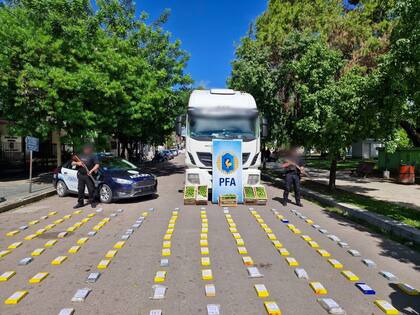 La droga incautada en Santiago del Estero