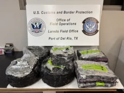 La droga incautada por la CBP tenía un valor estimado en el mercado de 730.378 dólares