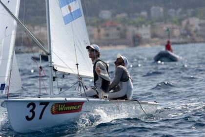 La dupla albiceleste terminó 18° en el Mundial de Haifa