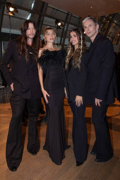 La dupla Pucheta Paz junto a Cale Ruggeri y Julieta Poggio