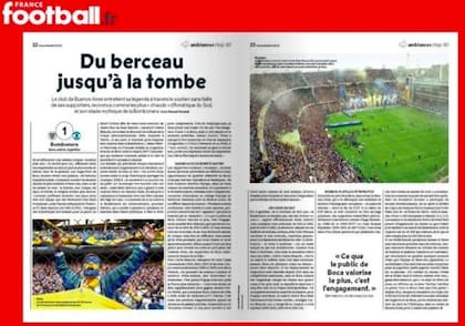 La edición de junio de la revista deportiva France Football está dedicada a los estadios más populares del mundo