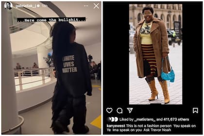 La editora de moda Gabriella Karefa-Johnson criticó la colección de moda de Kanye West y en respuesta, el rapero se burló de ella