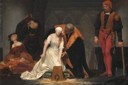 La ejecución de Lady Jane Grey, en manos de Paul Delaroche