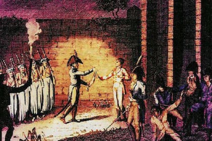 La ejecución del duque de Enghien