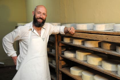 "La elaboración de quesos es un camino de ida", dice Fabián.