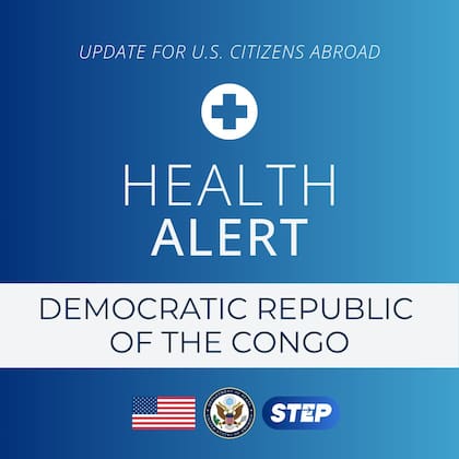 La embajada de Estados Unidos en la República Democrática del Congo pidió no viajar por el nivel de riesgo