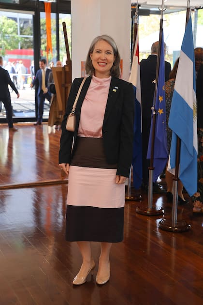 La embajadora de Finlandia, Nicola Lindertz