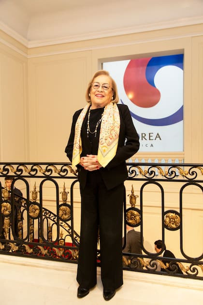 La embajadora de México, Lilia Eugenia Rossbach Suárez