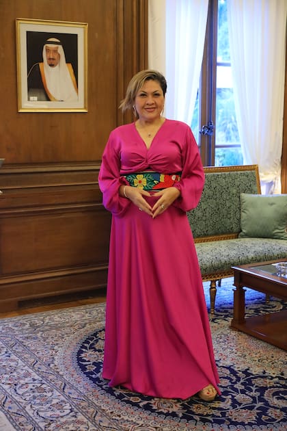 La embajadora de Panamá, Nellys Jacqueline Herrera Jiménez