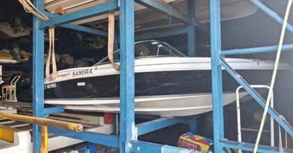 La embarcación Samira