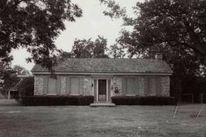 La emblemática casa fue construida en 1840 y tuvo como primer propietario a un vicegobernador de Texas