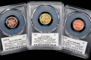 Los detalles de los últimos centavos estadounidenses que se vendieron en 16,7 millones de dólares