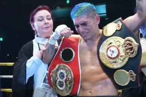 Fernando "Puma" Martínez venció a Ioka en Tokio y logró una hazaña para el boxeo argentino