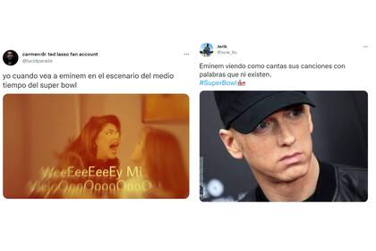 La emoción de los fanáticos por la presencia de Eminem en el Super Bowl