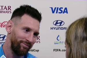 Sofi Martínez habló sobre su entrevista a Messi y reveló un importante detalle