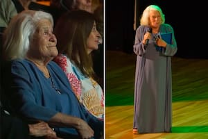 La emoción de Mónica Cahen D’Anvers al ser homenajeada en el colegio en el que cursó sus estudios