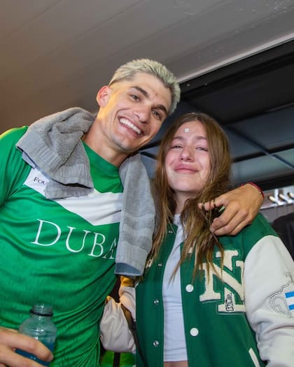 La emoción de su hermana Lola tras el tercer título en Palermo: "Me emocionó verla así, me llegó"