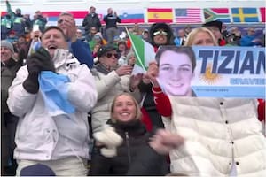 Tiziano Gravier debutó en los Juegos Olímpicos: la emoción de Valeria Mazza en la tribuna