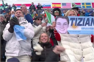 Tiziano Gravier debutó en los Juegos Olímpicos: la emoción de Valeria Mazza en la tribuna