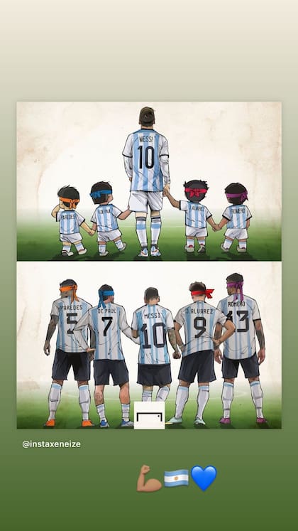 La emocionante publicación de Leandro Paredes dedicada a Lionel Messi