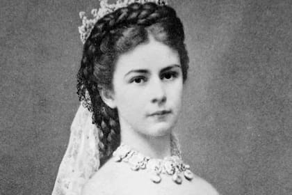 La emperatriz Sissi, en una fotografía de Emil Rabending