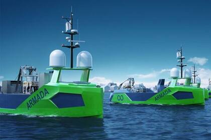 La empresa Armada construye barcos robóticos para ayudar a completar el mapa