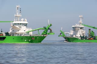 La respuesta de DEME, la única empresa se que presentó en la licitación y que será investigada por el Gobierno