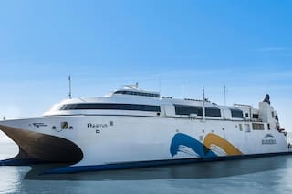 Se averió “Francisco”, el barco de Buquebus que conecta Buenos Aires con Montevideo