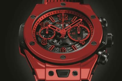 La empresa Hublot pasó cuatro años desarrollando el "Red Magic watch"