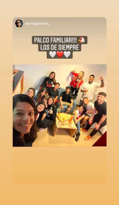 La empresaria compartió una publicación que hizo su cuñada Marta en Instagram, pero después eliminó el posteo