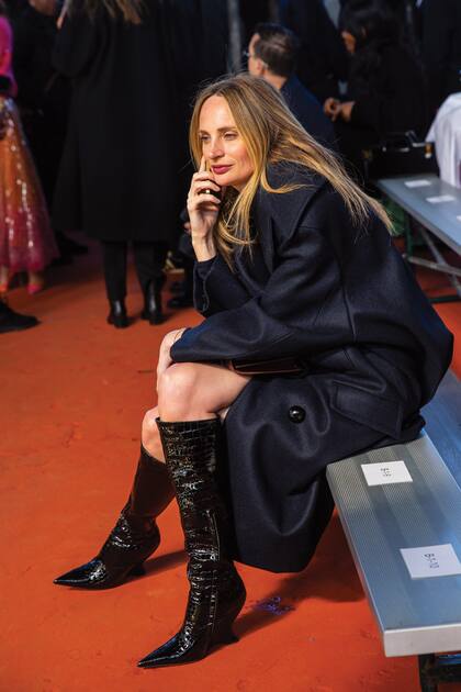 La empresaria Lauren Santo Domingo, infaltable en la Semana de la Moda neoyorquina.