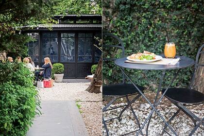 La enamorada del muro suma la gracia de una pared verde