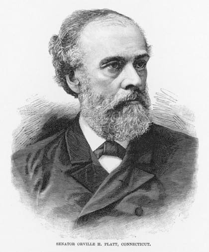 La Enmienda Platt recibió el nombre de Orville Platt, el político estadounidense arquitecto del documento.