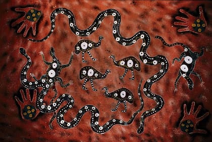 La enorme y siempre curiosa ave que no puede volar es una figura prominente en la cosmovisión aborigen australiana.