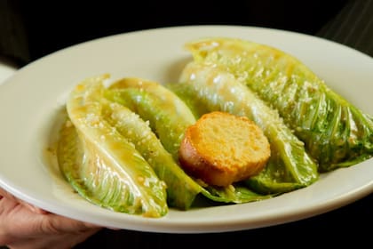 La ensalada César del Restaurante Caesar's e Tijuana